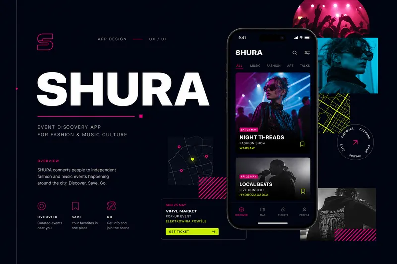 SHURA App Branding UX/UI